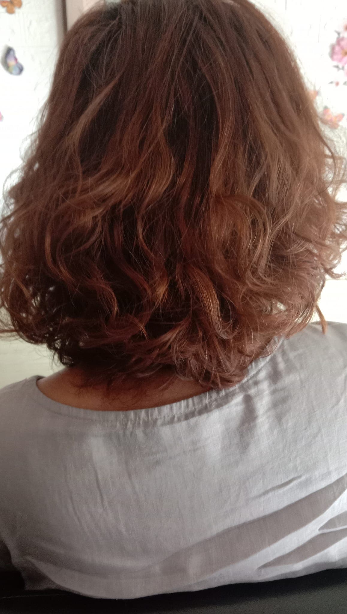 Balayage hair color